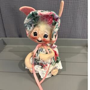 Vintage 1993 Annalee Mobilitee Easter Parade Doll